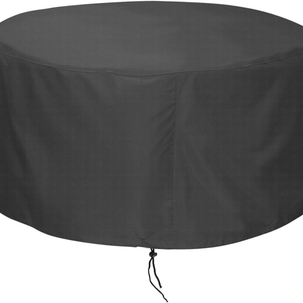 LBTING Fire Pit Cover, 32 inch Cover for 24-32 inch Round Firepit - Picture 3 of 5
